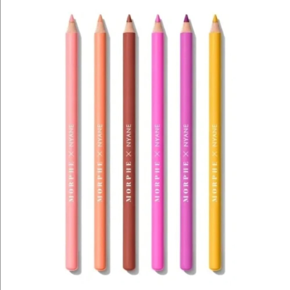 🌈 4/$25 Morphe x Nyane Color Pencil Set Liner Face Lips